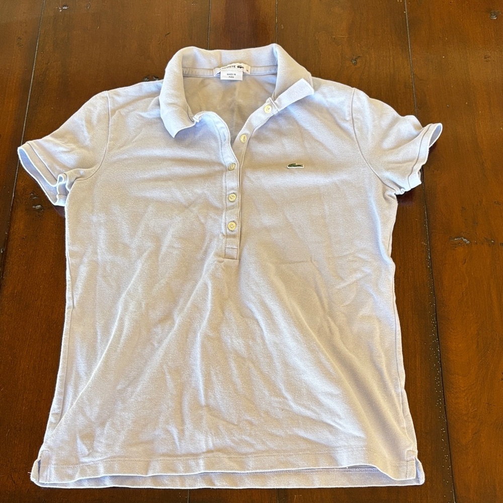 Lacoste Sky Blue Polo Shirt